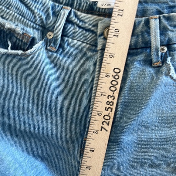 Good American Good Girlfriend High jeans Sz. 0/25 - Picture 10 of 14